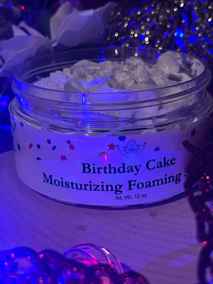 Birthday cake moisturizing body scrub