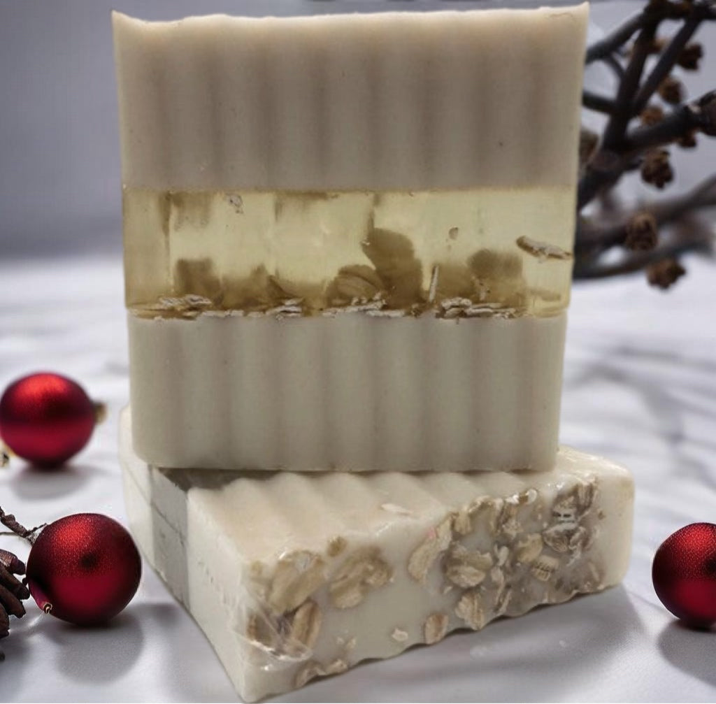 Oatmeal moisturizing body bar