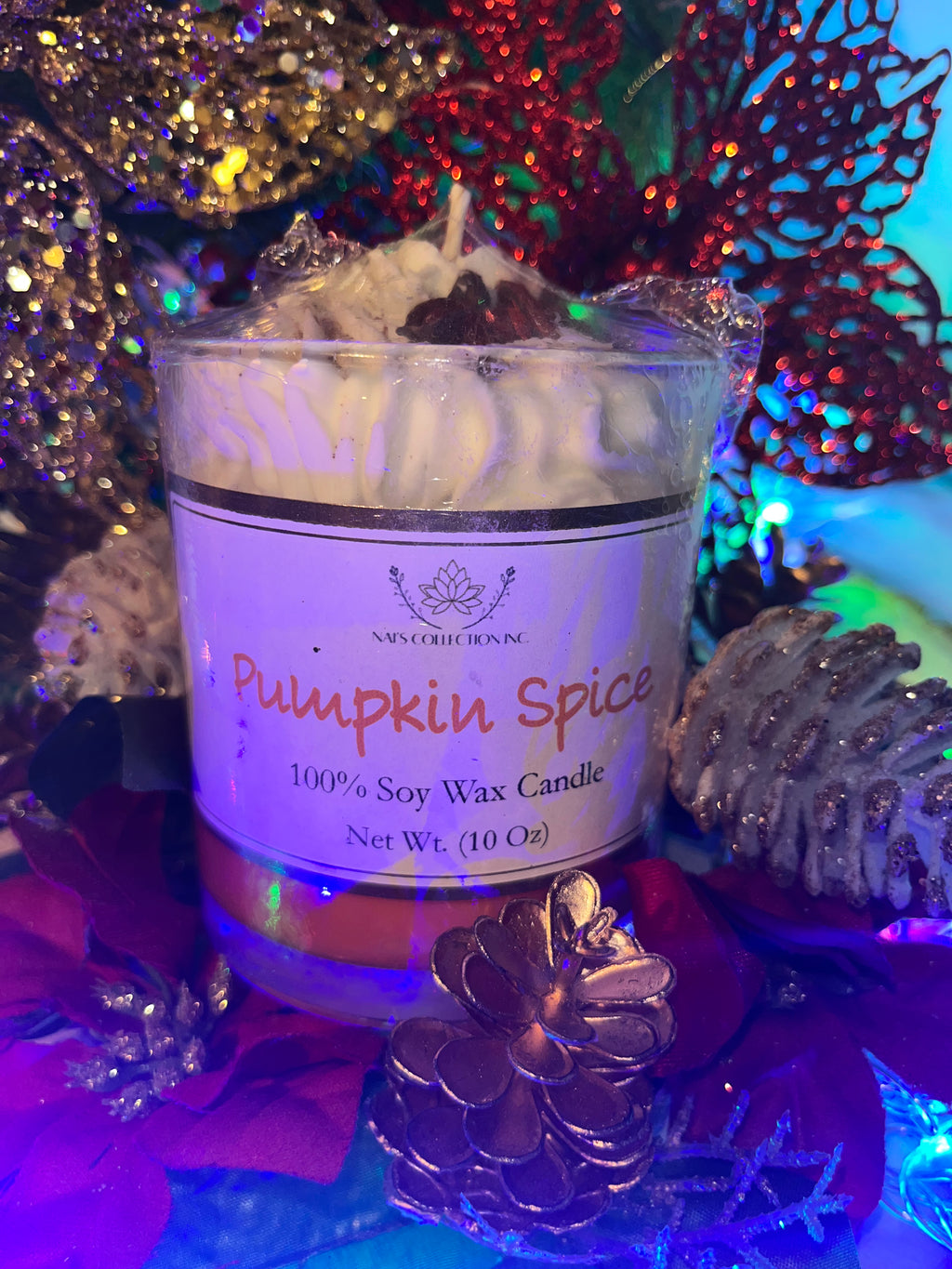 Pumpkin Spice 100% soy wax candle